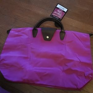 Short handle tote